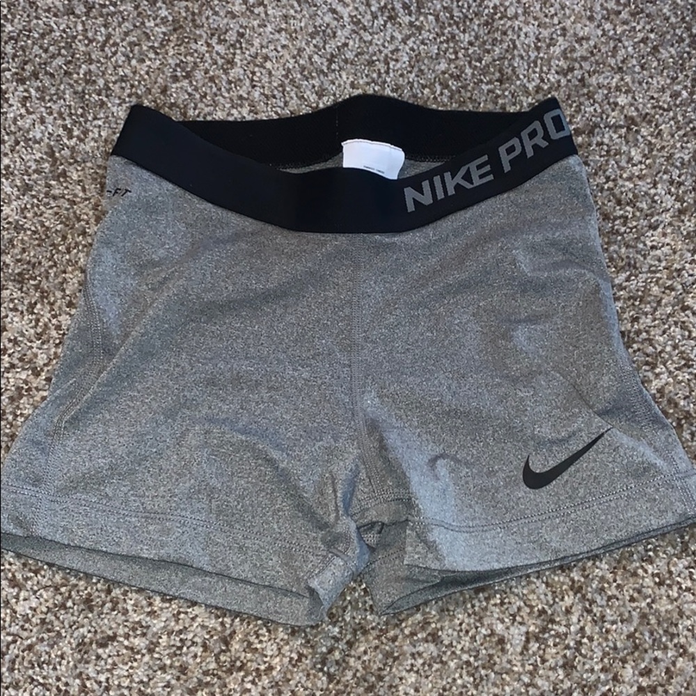 Grey Nike Pro Spandex